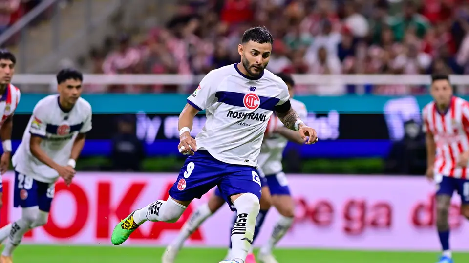 Alexis Vega, jugador de Toluca | MEXSPORT