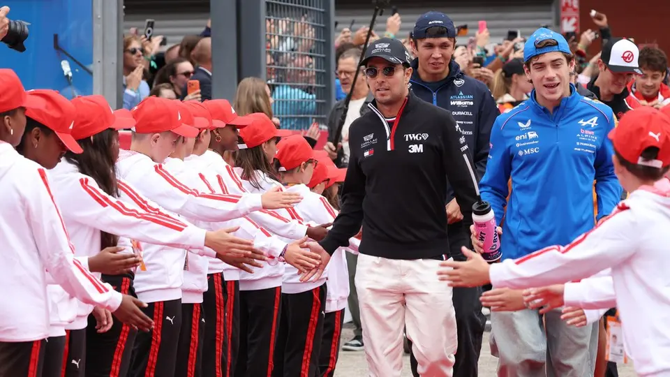 Checo Pérez en el Gran Premio de Bélgica 2026 | AP