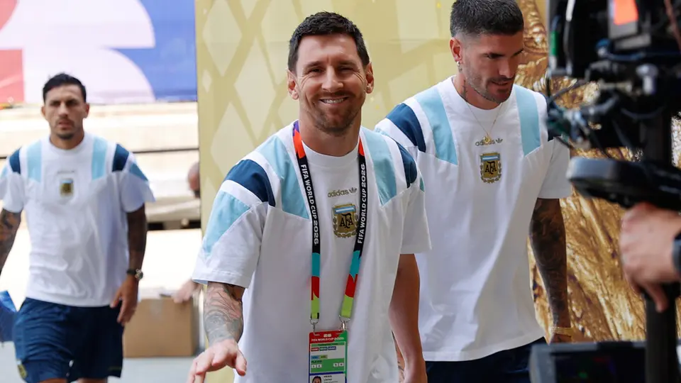 Lionel Messi con Argentina | AP