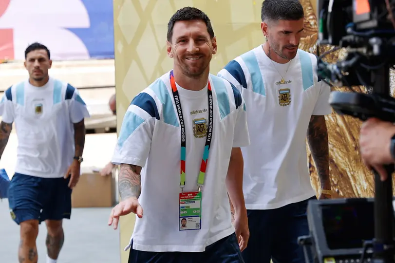 Lionel Messi con Argentina | AP