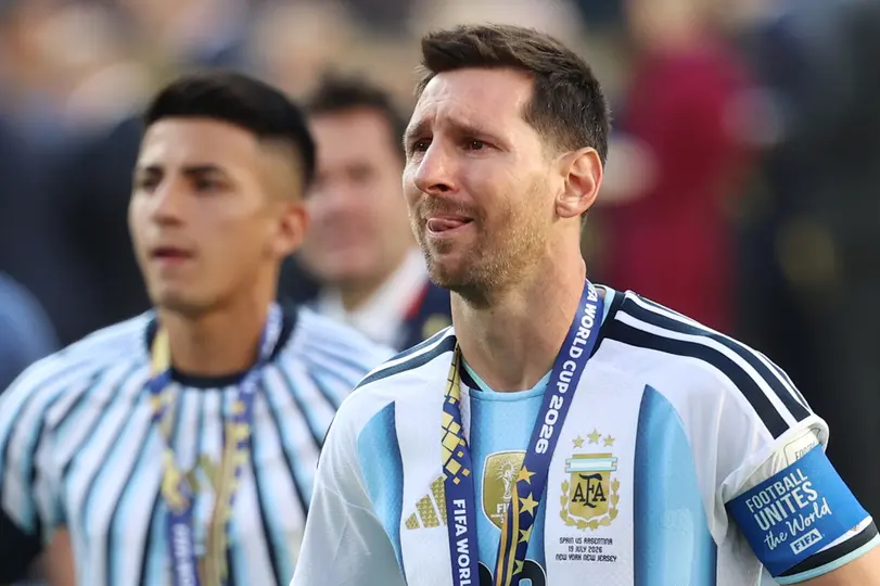 Lionel Messi llorando | AP
