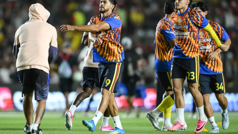 América, en calentamiento | MEXSPORT