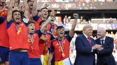 Donald Trump es abucheado durante la entrega del trofeo del Mundial 2026