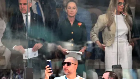 Claudia Sheinbaum asiste a la Final del Mundial 2026 y aparece junto a Donald Trump en el MetLife Stadium