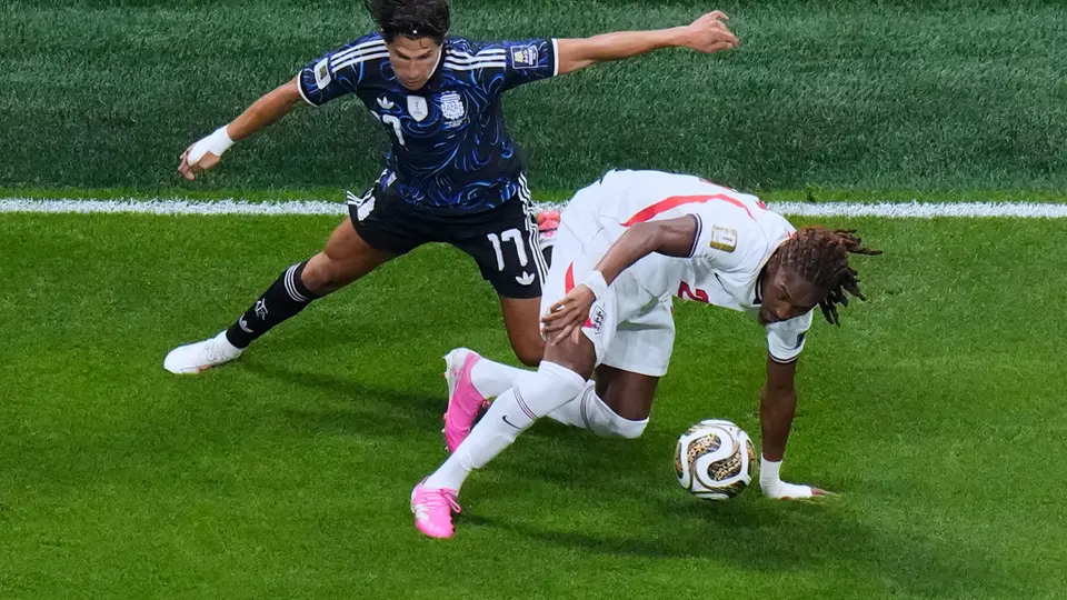 Giuliano Simeone, jugador de Argentina | AP