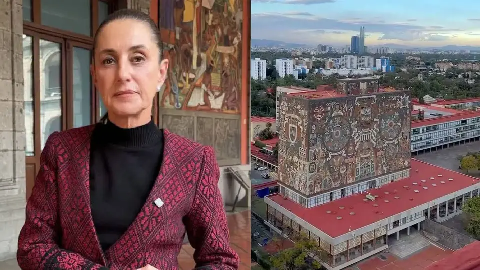 Sheinbaum pide a la UNAM abrir más lugares para estudiantes