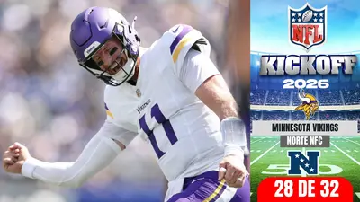 Todo lo que debes saber sobre los Minnesota Vikings rumbo al Kickoff 2026 de la NFL