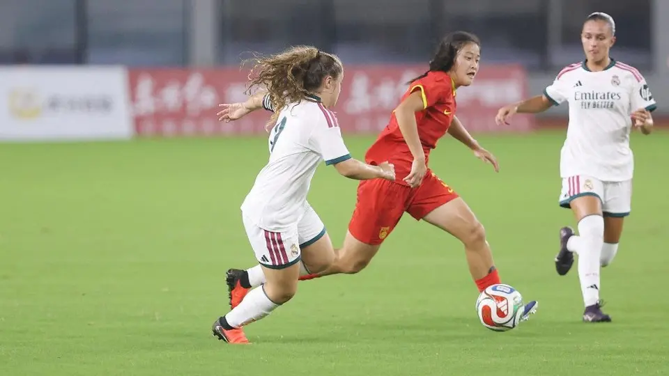 Amistoso de Real Madrid Femenino contra la Selección de China en la Sub-17| AFP