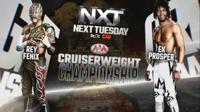 Rey Fénix hará su debut en NXT con una defensa del Campeonato Crucero AAA