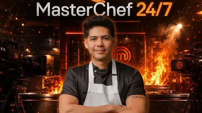 VIDEO: Antrax sufre fatal herida en el dedo dentro de MasterChef 24/7