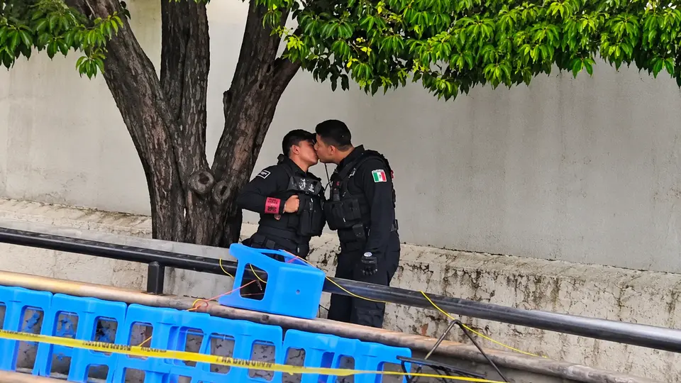 Los dos policías reconocieron su participación en los hechos que actualmente investiga la corporación. /capturadepantalla