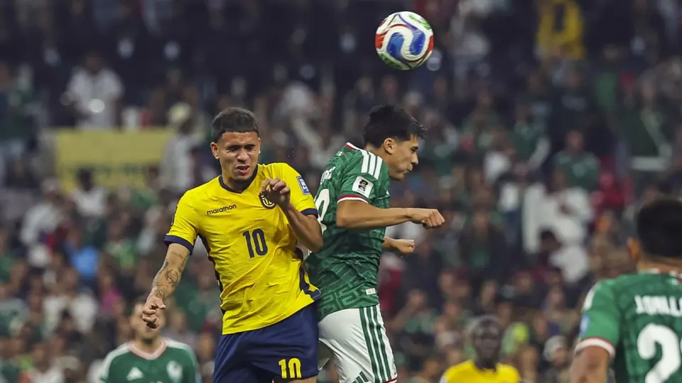 Obed Vargas en el partido de México contra Ecuador en el Mundial 2026 | MEXSPORT