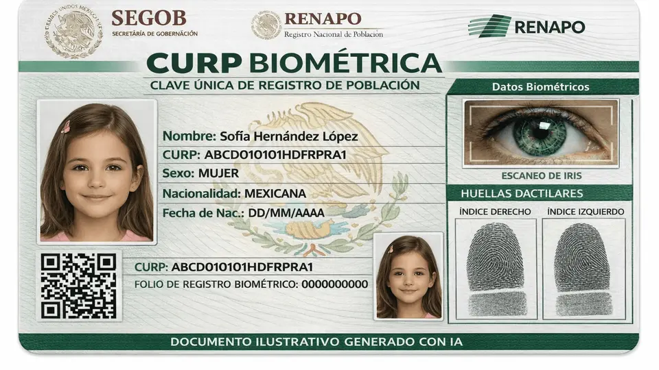 ¿CURP biométrica será obligatoria para el regreso a clases? Esto deben saber padres y alumnos