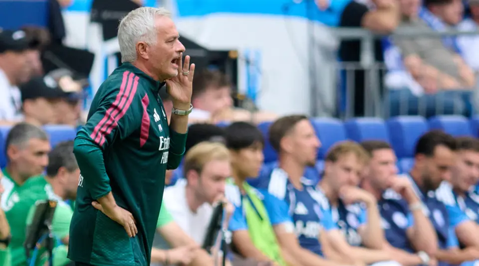 Mourinho revela quién le provocó el moretón en el rostro | AP