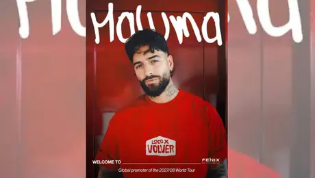 Maluma prepara su regreso a los escenarios con gira mundial para 2027 y 2028