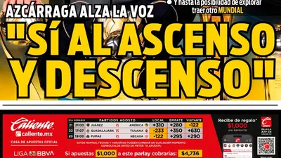 Portada RÉCORD 19 agosto 2026