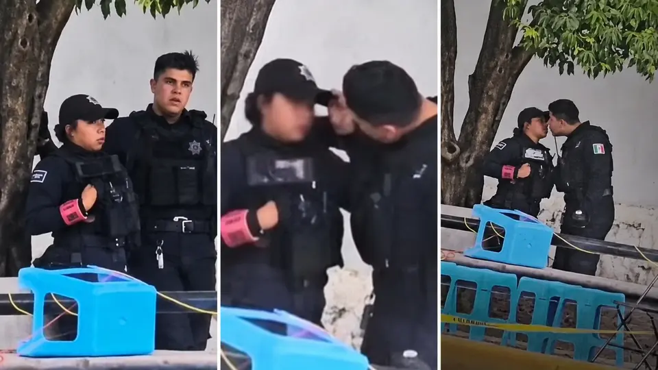 VIDEO: captan presunta agresión de policías contra su pareja en Aguascalientes