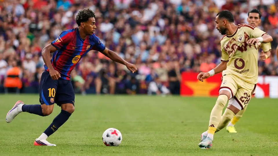 Barcelona retiene el Trofeo Joan Gamper con victoria ante Al Ahly