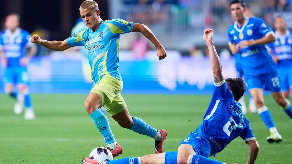 Cavan Sullivan en un partido ante Cruz Azul de Leagues Cup | MEXSPORT