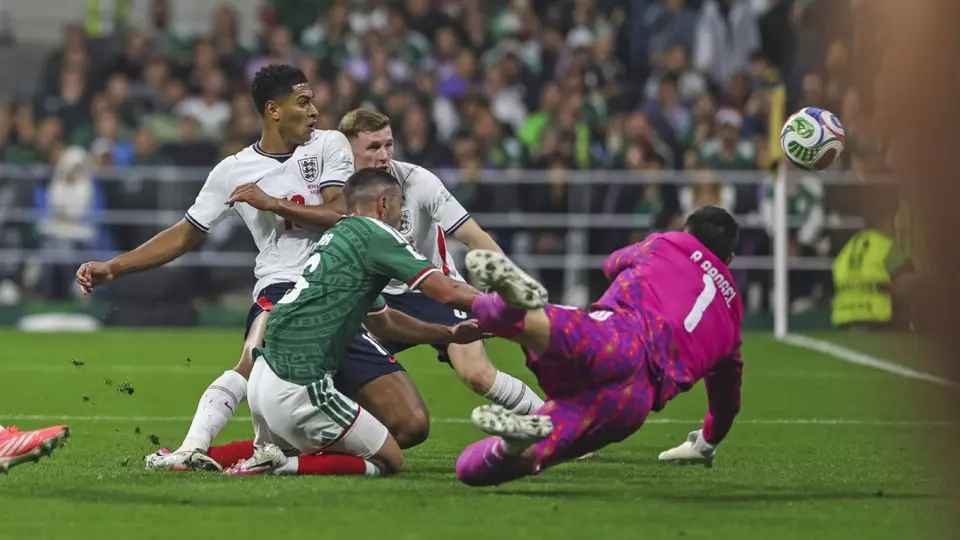 'Tala' Rangel con la Selección Mexicana ante Inglaterra en el Mundial 2026 | MEXSPORT