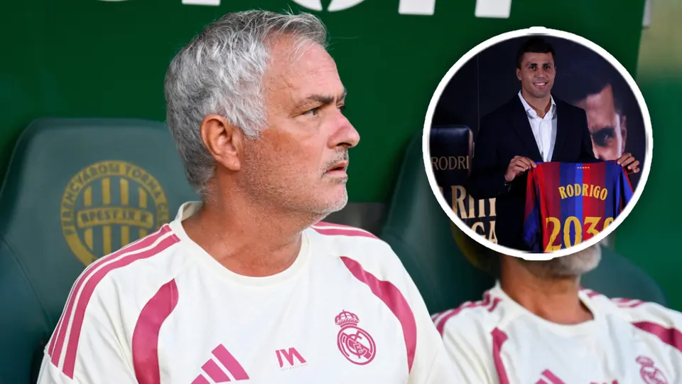 Mourinho lanza dardo a Rodri: “El Madrid es de una dimensión que no puedes tener dudas”