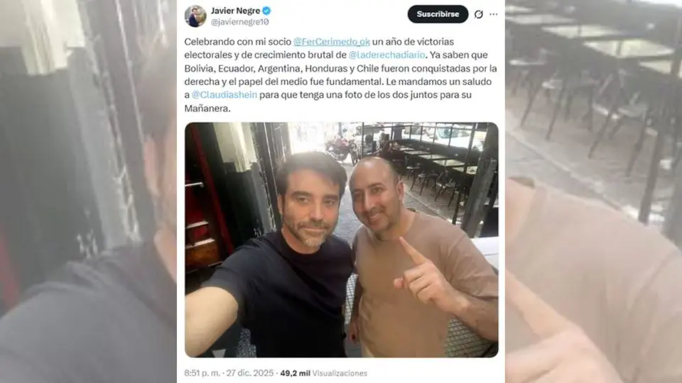 El exasesor de Javier Milei quedó bajo investigación por su posible vínculo con el ataque contra Nadia Beller / Especial