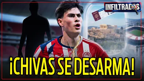 ¡CHIVAS SE DESARMA! LA HORMIGA se va a OLYMPIACOS; ¿Quién lo sigue a EUROPA?