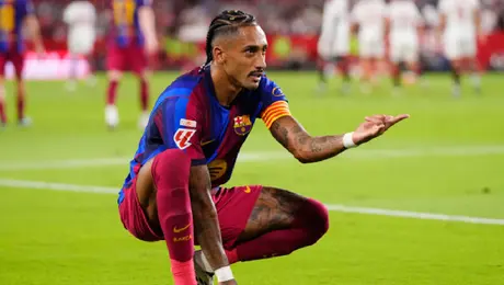 ¡Imparable! Barcelona vence al Sevilla con hat-trick de Raphinha