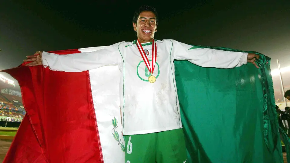 Omar Esparza, en su la Final del Mundo Sub-17 de Perú, tras derrotar a Brasil | MEXSPORT