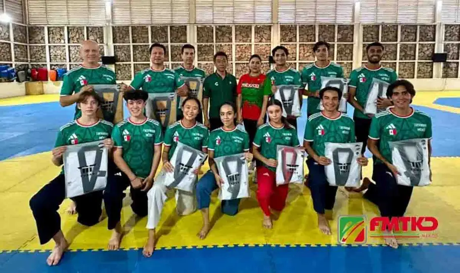 Entrega de playeras pirata Federación Mexicana de Taekwondo l Inastagram: @femextkd.oficial