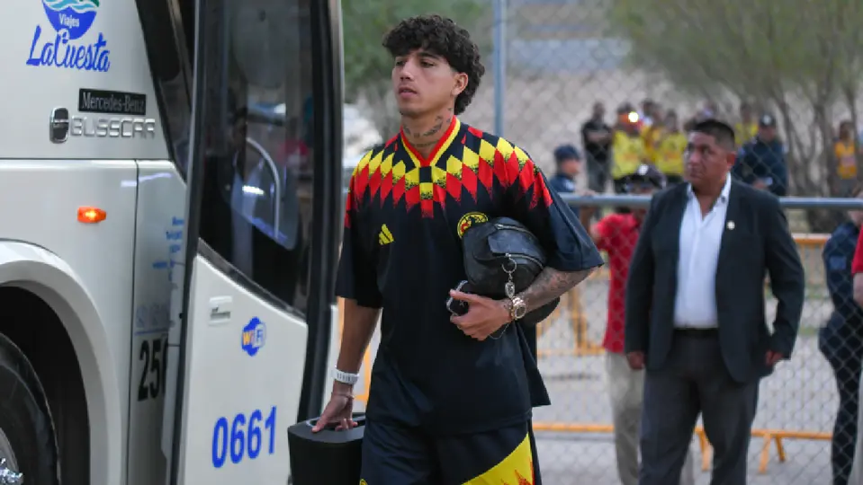 Kevin Álvarez, jugador del América, previo a un partido del Apertura 2026 | IMAGO7