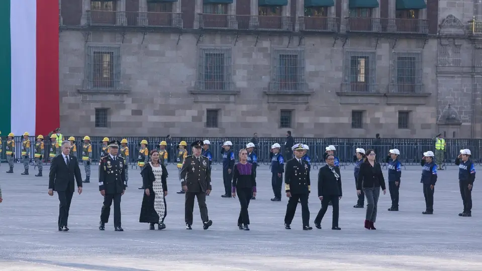 La presidenta Sheinbaum encabezó la ceremonia del 19 de septiembre para recordar a las víctimas de los sismos de 1985 y 2017 / Especial