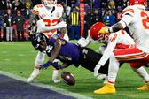 NFL se burla de Zay Flowers, receptor de Baltimore Ravens, por su error vs Chiefs
