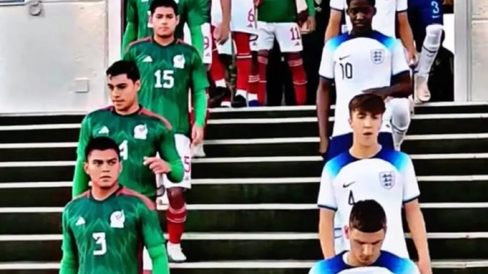 ¡Otra goleada! México Sub 18 pierde ante Inglaterra en torneo amistoso en España