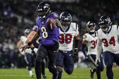 ¡A un paso del Super Bowl! Ravens corren para más de 200 yardas en victoria sobre los Texans