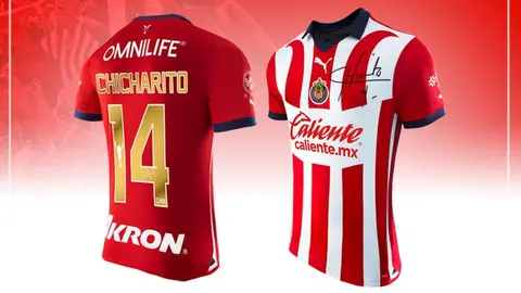 Chivas lanza jersey edición especial autografiado por ‘Chicharito’ Hernández 