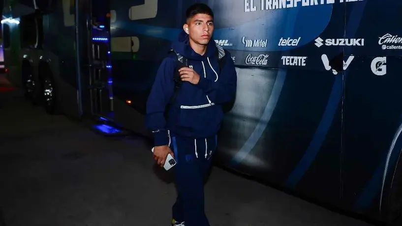 ¡Debut universitario! Piero Quispe jugó sus primeros minutos con Pumas en la derrota ante San Luis