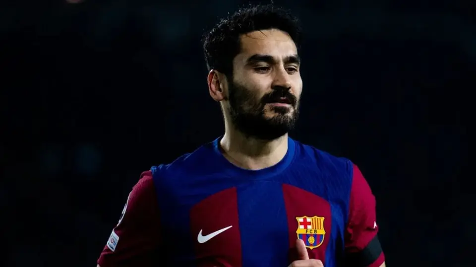 Accidente en el gimnasio deja a Gündogan, estrella del Barcelona, con la frente abierta