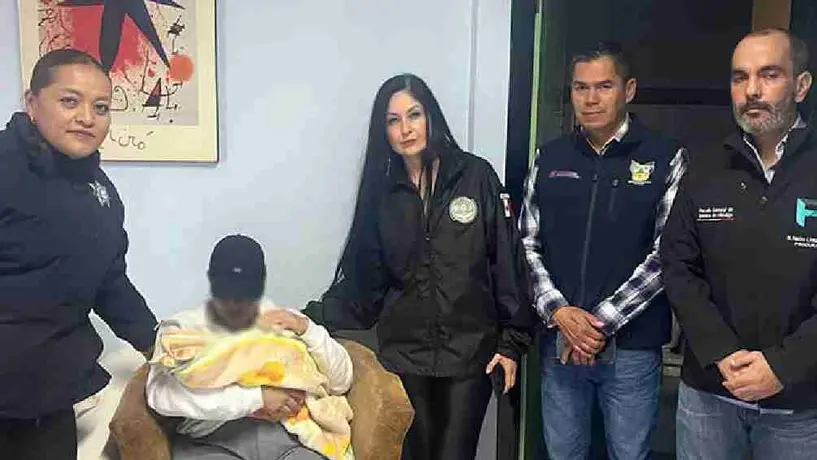 Confirman que bebé localizado en el Estado de México es el mismo que se robaron en Pachuca