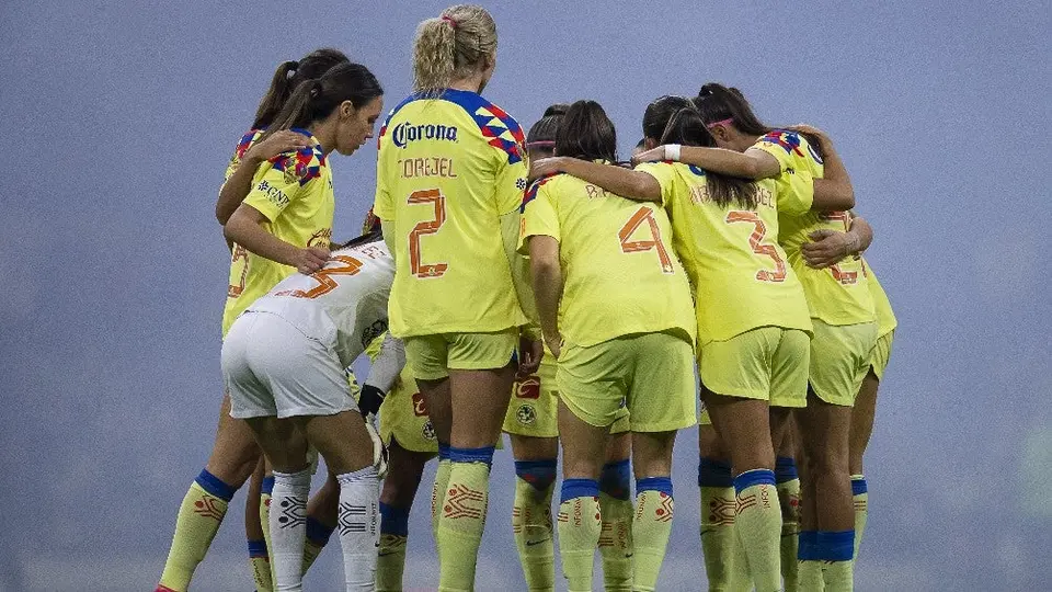¡Buscarán la remontada! América Femenil arribó en Nuevo León para la Final de Vuelta ante Tigres