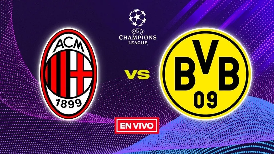 AC Milan vs Borussia Dortmund EN VIVO Champions League Jornada 5