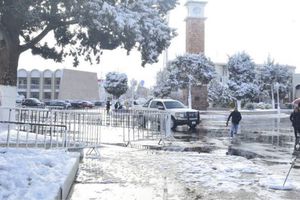 ¡Chihuahua congelada! Por frentes fríos caen nevadas en el estado