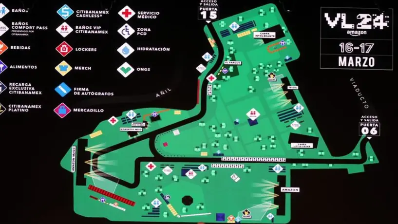 Vive Latino revela cómo quedarán sus escenarios en la primera edición fuera del Foro Sol