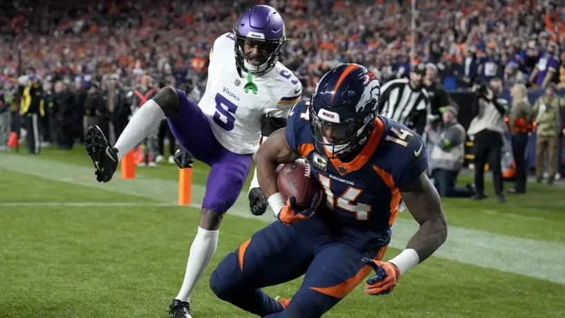 NFL: Broncos vencen a los Vikings para ponerles fin a la racha ganadora de cinco juegos