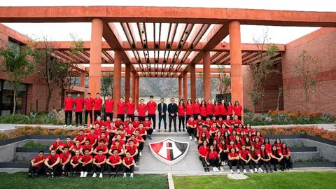 Atlas inauguró un espacio de gradas y canchas en la Academia AGA