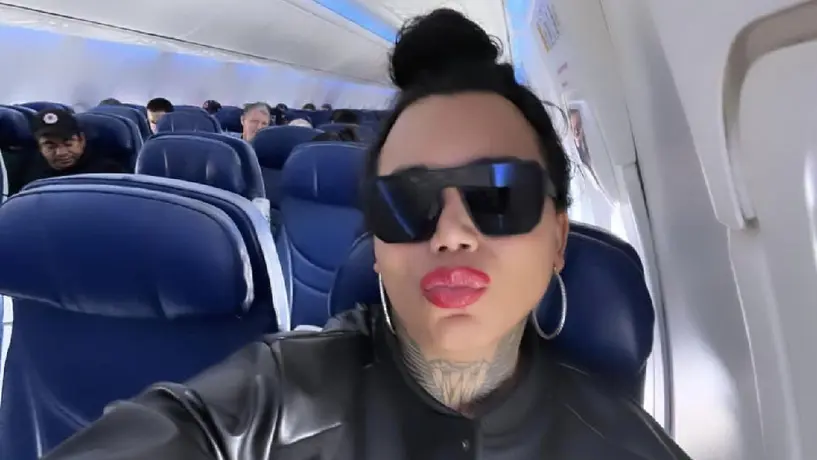 Video: Revelan cuando Paolita Suárez salta del balcón; novio le pide perdón