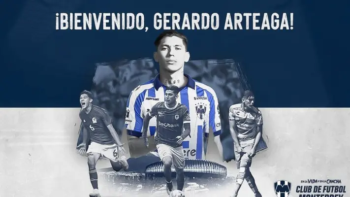 Rayados le da la bienvenida, de manera oficial, a Gerardo Arteaga