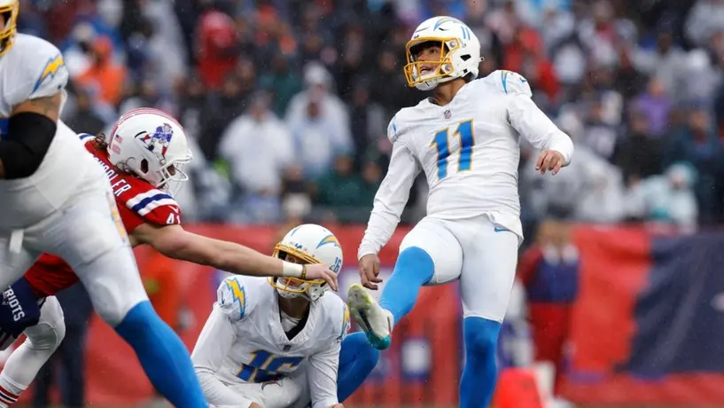 NFL: Chargers derrotan a domicilio a Patriots con dos goles de campo