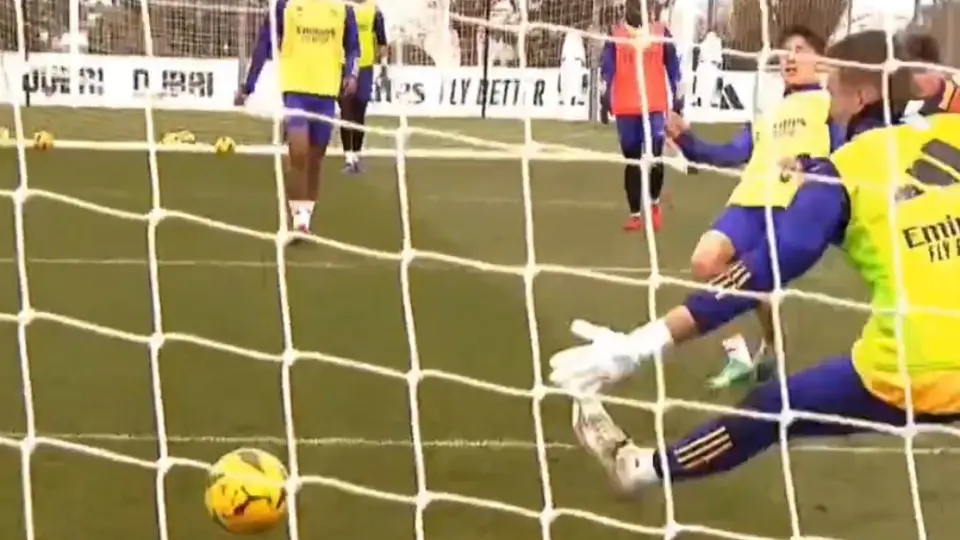 ¿Está listo? Arda Güler marca elegante gol en los entrenamientos con Real Madrid