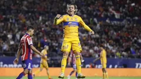 Tigres le da la vuelta al Atlético de San Luis en dos minutos y se lleva el partido